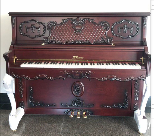 133哑光纯雕花托马斯钢琴国际知名品牌